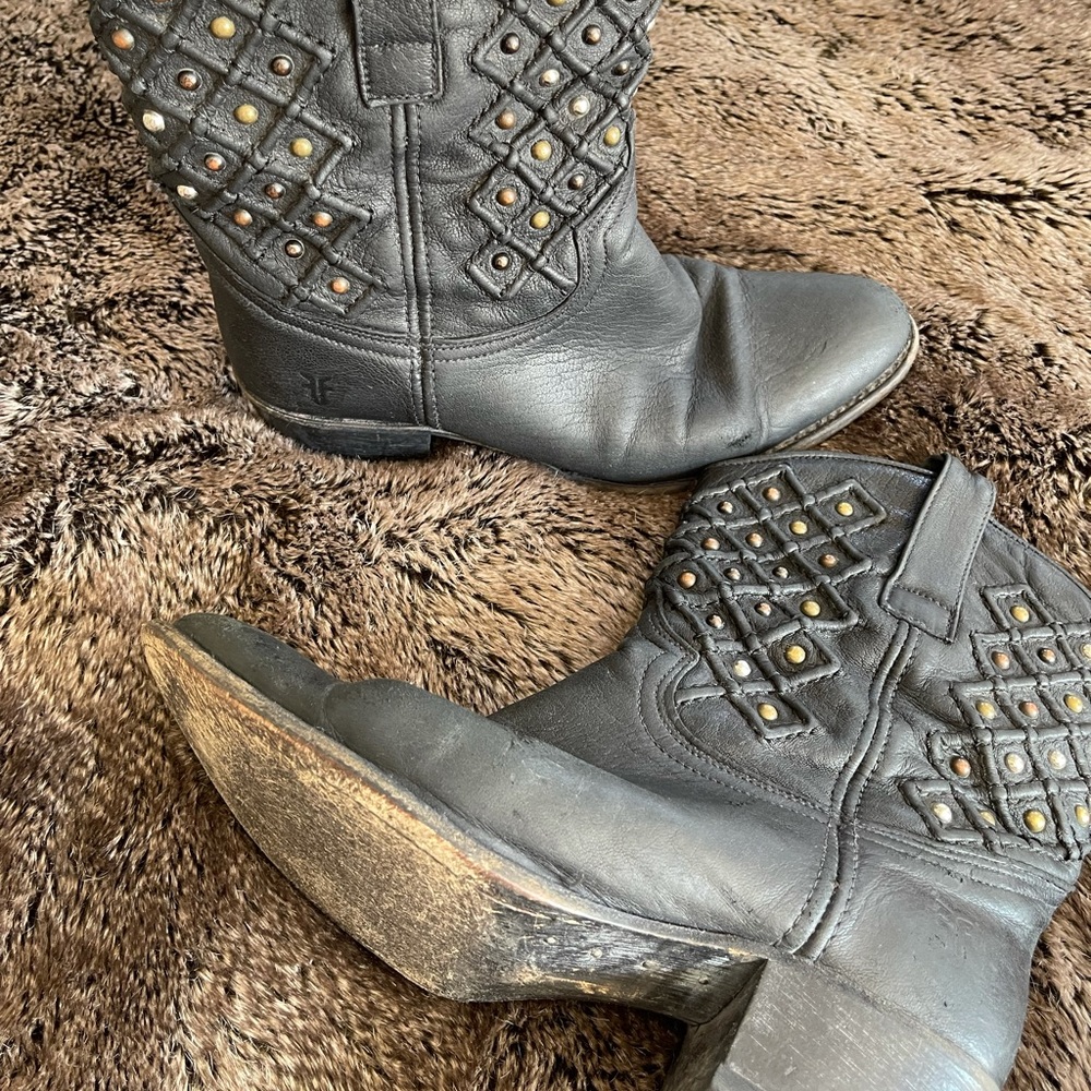 Frye western rock n roll boots